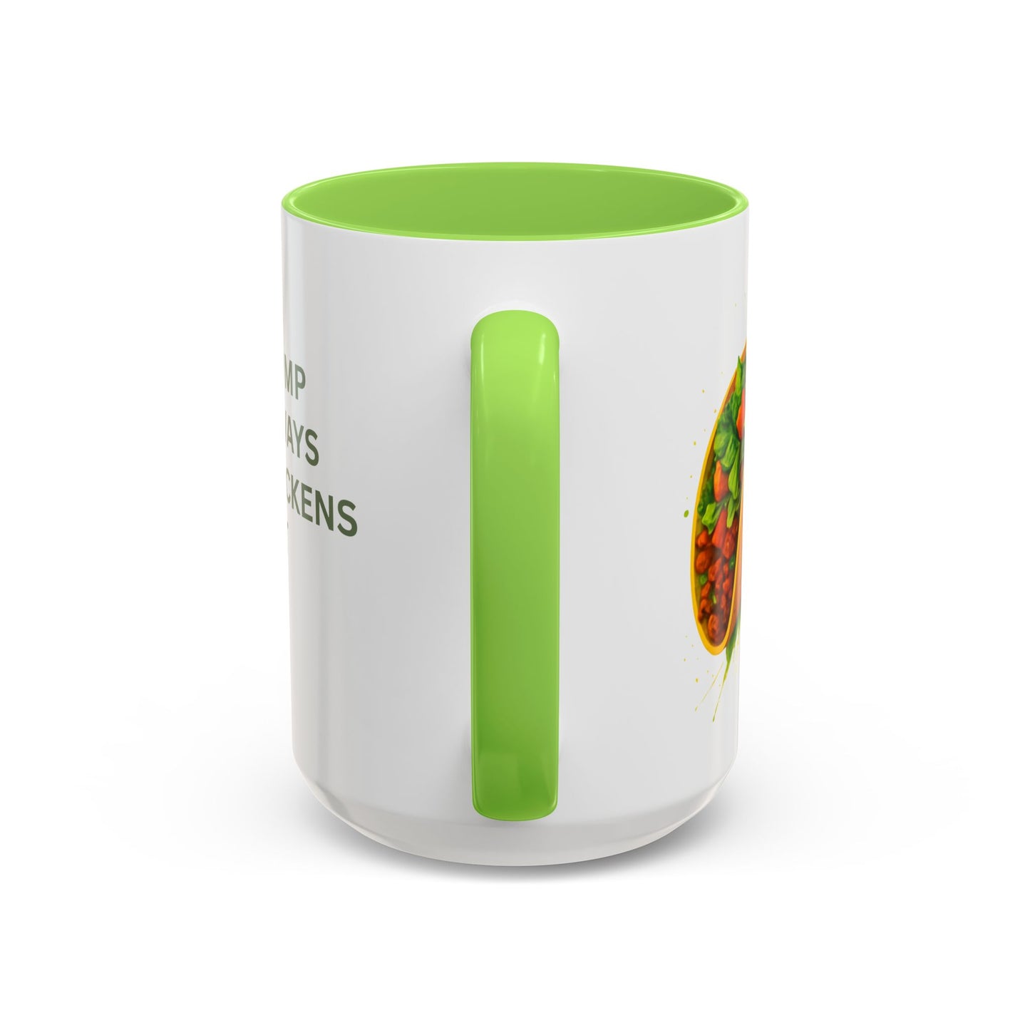 Trump Always Chickens Out TACO Mug, Subtle Anti Trump, Democrat Gift Mug, Funny Liberal Gift, Political Mug