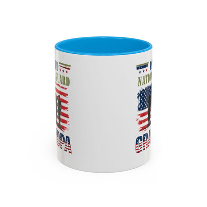 National Guard, Proud Grandpa Coffee Mug, Veteran Appreciation, Gift for Heroes, Military Family Gift