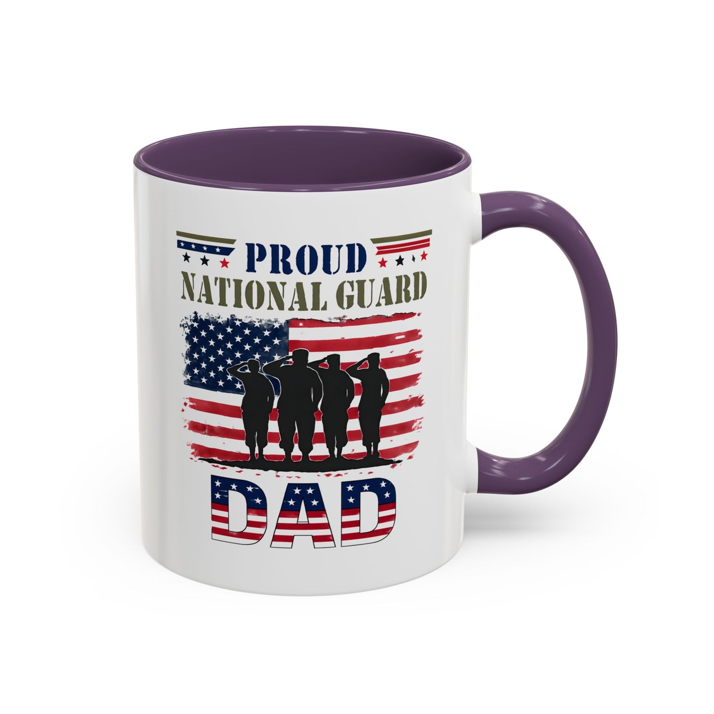 Proud National Guard Dad Coffee Mug, Army National Guard, Veteran Appreciation, Military Family Gift, Gift For Heroes