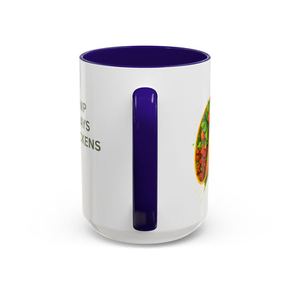 Trump Always Chickens Out TACO Mug, Subtle Anti Trump, Democrat Gift Mug, Funny Liberal Gift, Political Mug