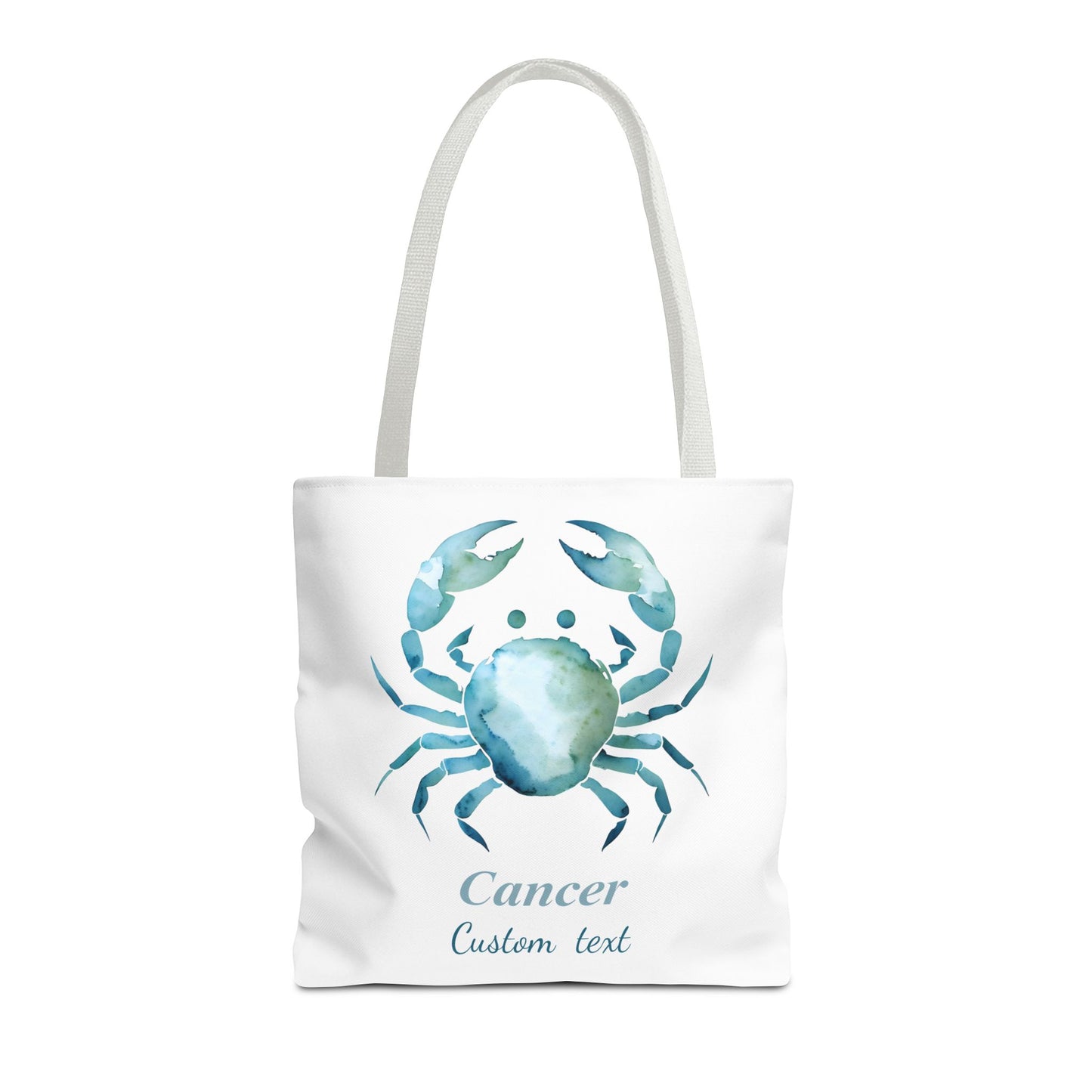 Cancer Zodiac Personalized Tote Bag, Astrology Lover Gift, Artistic Tote Bag, Trendy Tote Bag, Weekender Bag