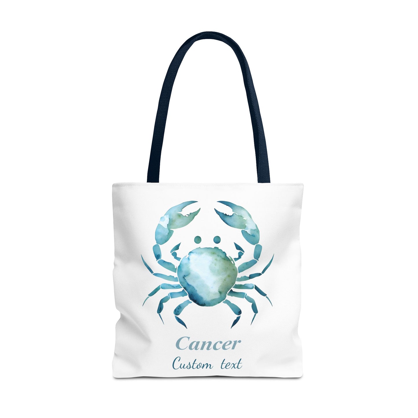 Cancer Zodiac Personalized Tote Bag, Astrology Lover Gift, Artistic Tote Bag, Trendy Tote Bag, Weekender Bag