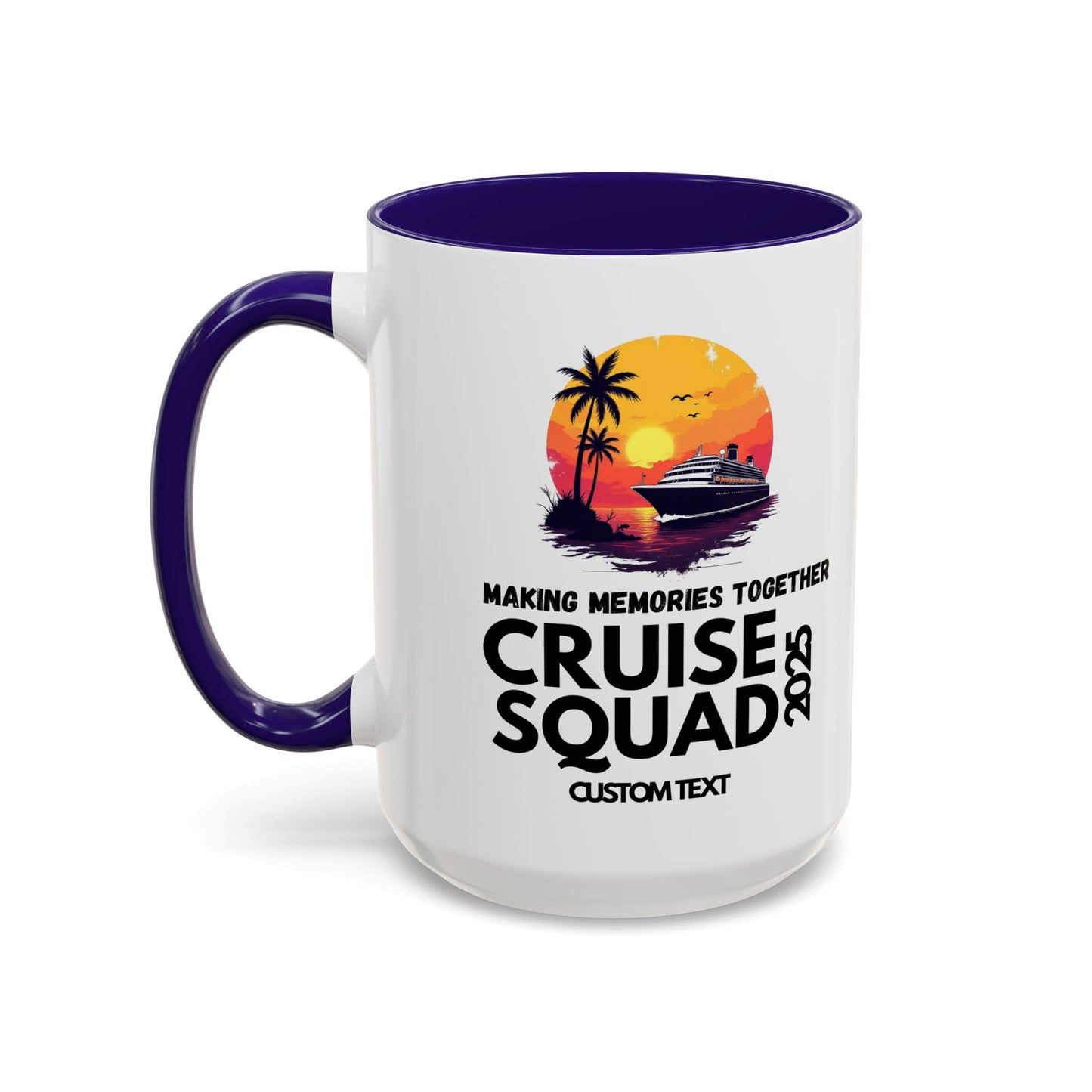 Custom Cruise Squad, Cruise Group, Cruise Party Mug, Group Cruise Mug, Cruise 2025, Matching Cruise Mug, Family Travel Mug