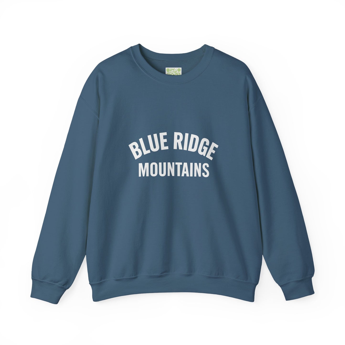Blue Ridge Mountains Crewneck Sweatshirt, Blue Ridge Parkway, Blueridge Sweatshirt, Asheville Sweatshirt, Blue Ridge Gift
