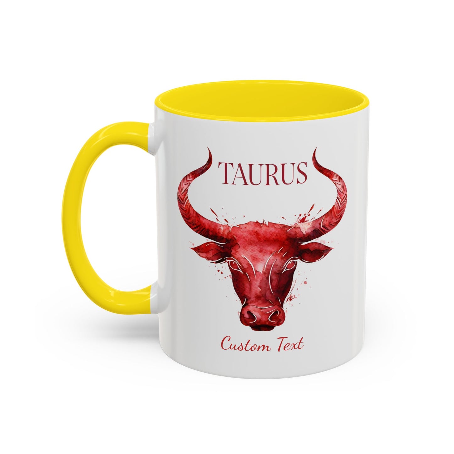 Personalized Taurus Coffee Mug, Zodiac Mug, Astrology Mug, Taurus Zodiac Gift, Custom Zodiac Gift, Birth Month Cup