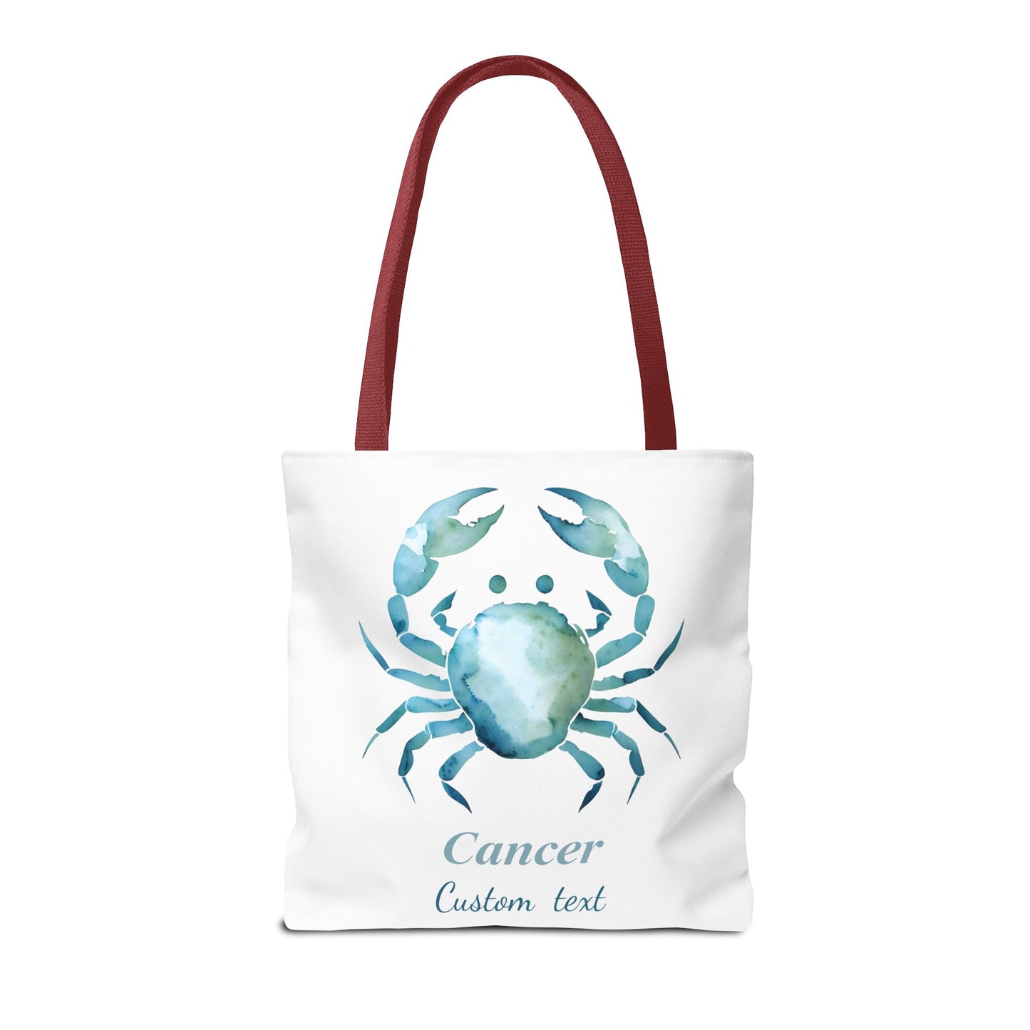 Cancer Zodiac Personalized Tote Bag, Astrology Lover Gift, Artistic Tote Bag, Trendy Tote Bag, Weekender Bag