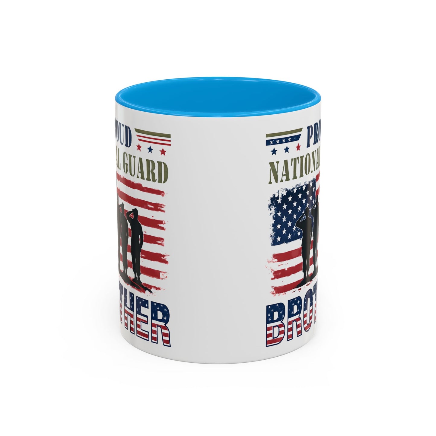 National Guard, Proud Brother Coffee Mug, Veteran Appreciation Mug, Military Family Gift, Army Gifts, Tactical Gifts