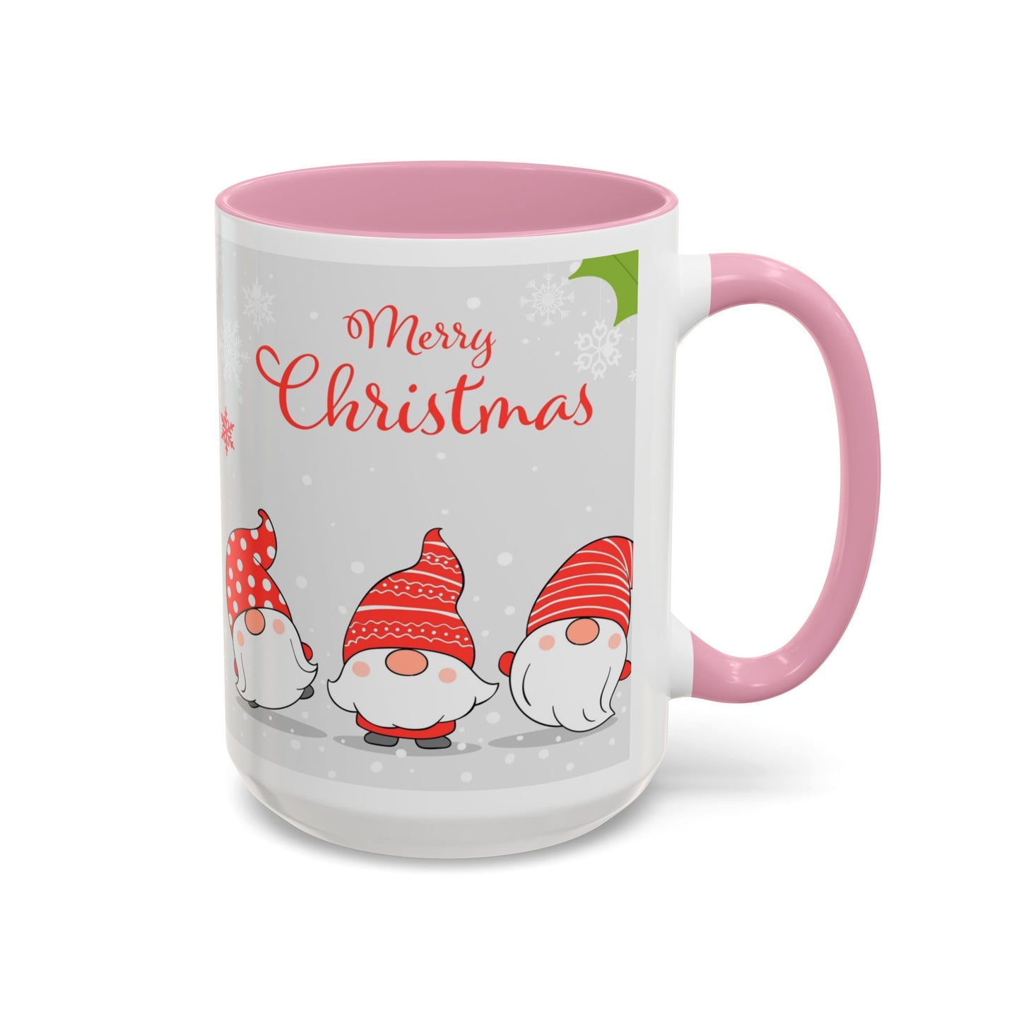 Dancing Merry Christmas Gnome Mug, Cute Holiday Coffee Cup, Festive Winter Gift for Gnome Lovers, Christmas Morning Hot Cocoa Cup, Holiday Drinkware