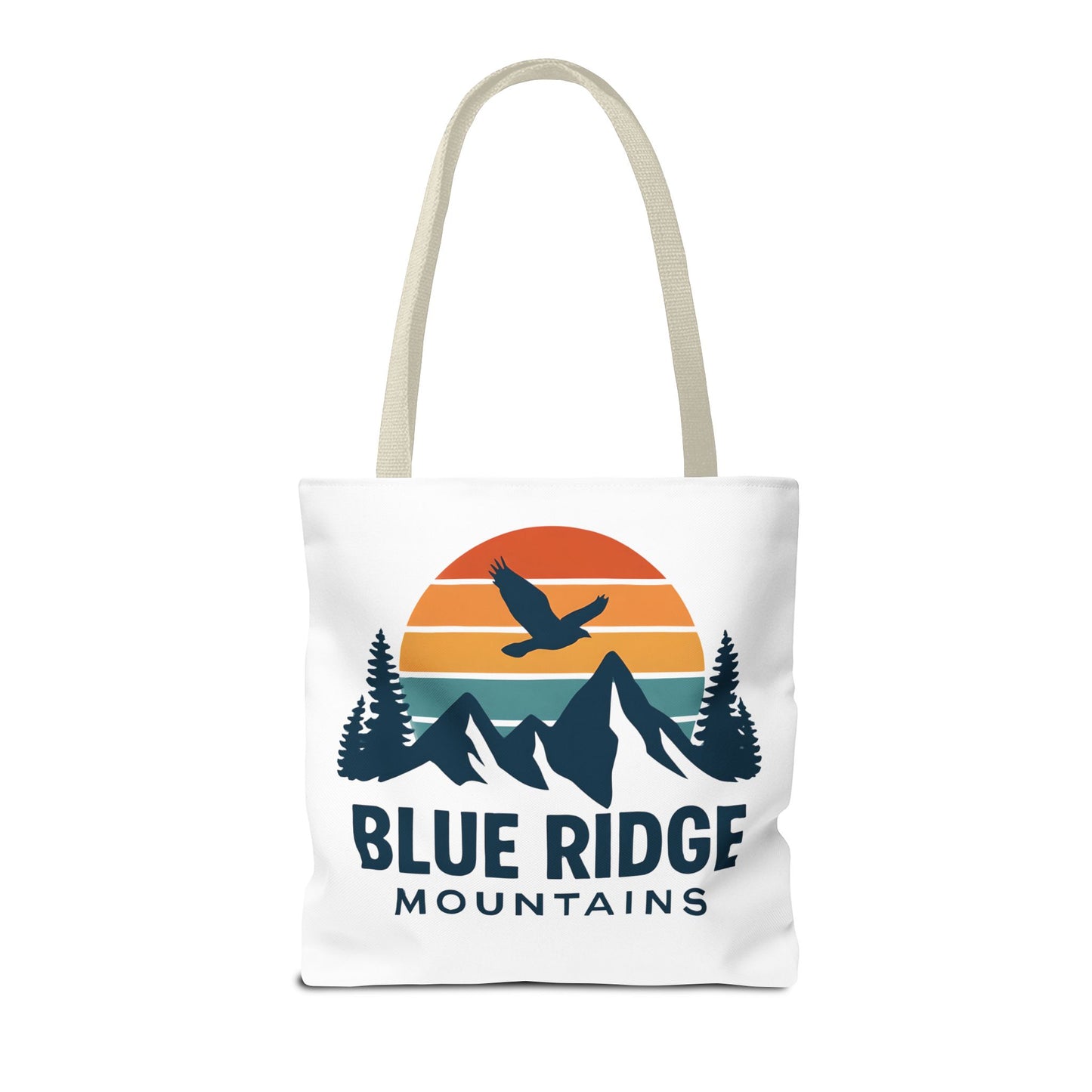 Blue Ridge Mountains Tote, Blue Ridge Parkway Bag, Appalachian Trail Tote, Smokey Mountains Gift, North Carolina Gift