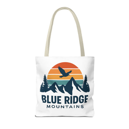 Blue Ridge Mountains Tote, Blue Ridge Parkway Bag, Appalachian Trail Tote, Smokey Mountains Gift, North Carolina Gift