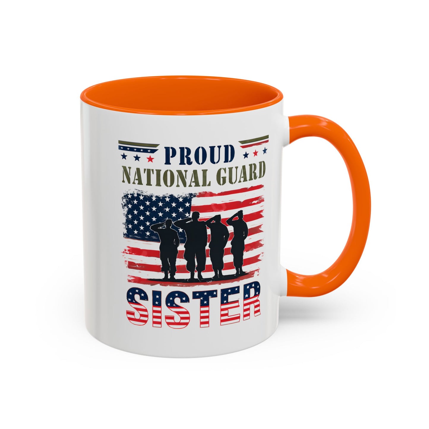 Proud National Guard Sister Mug, Army National Guard, Armed Forces Gift, Veteran Appreciation, Gift For Heroes