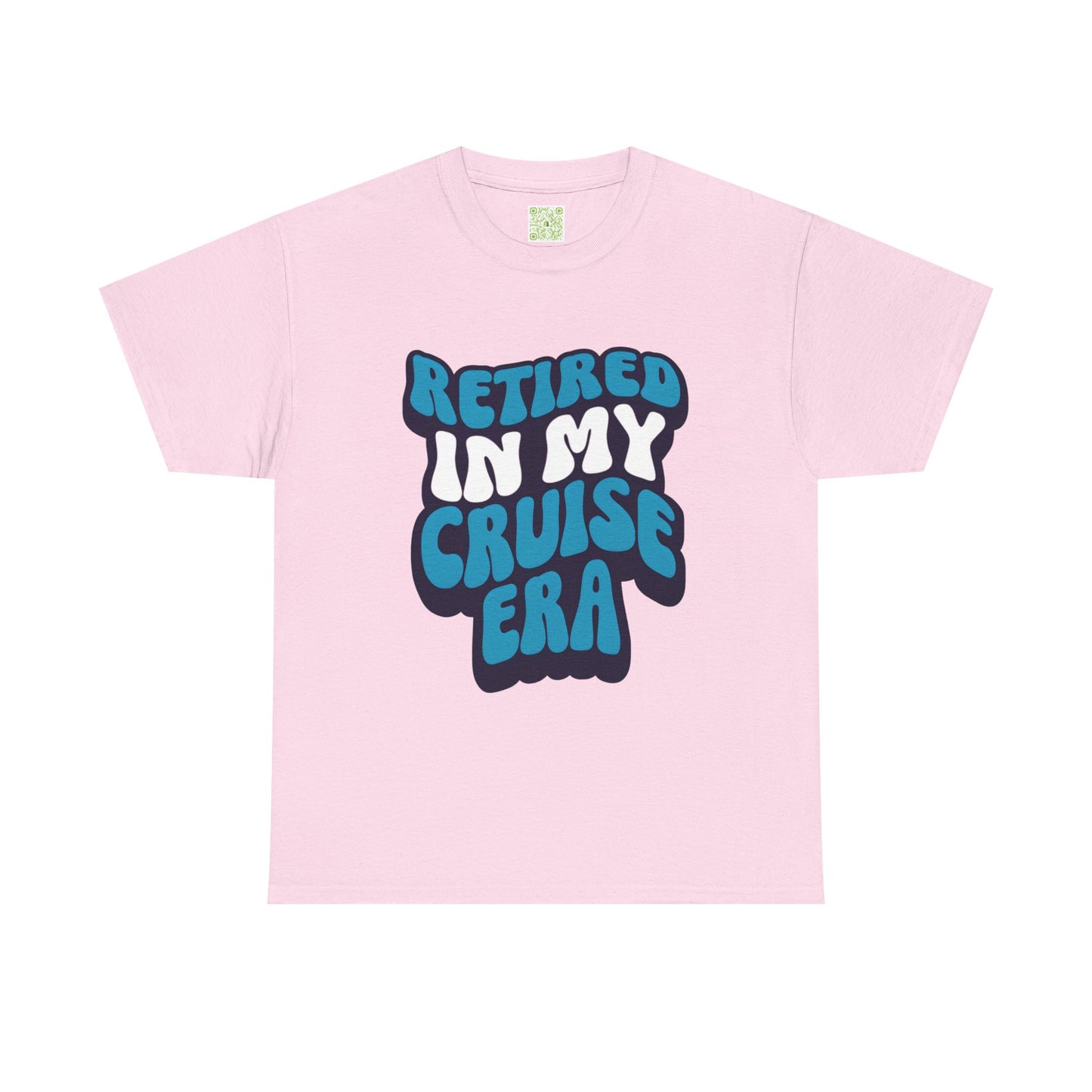 Retired in My Cruise Era Unisex Tee, Retirement Cruise Shirt, Travel Merch, Cruise Vibes Tee, Vacation Tshirt