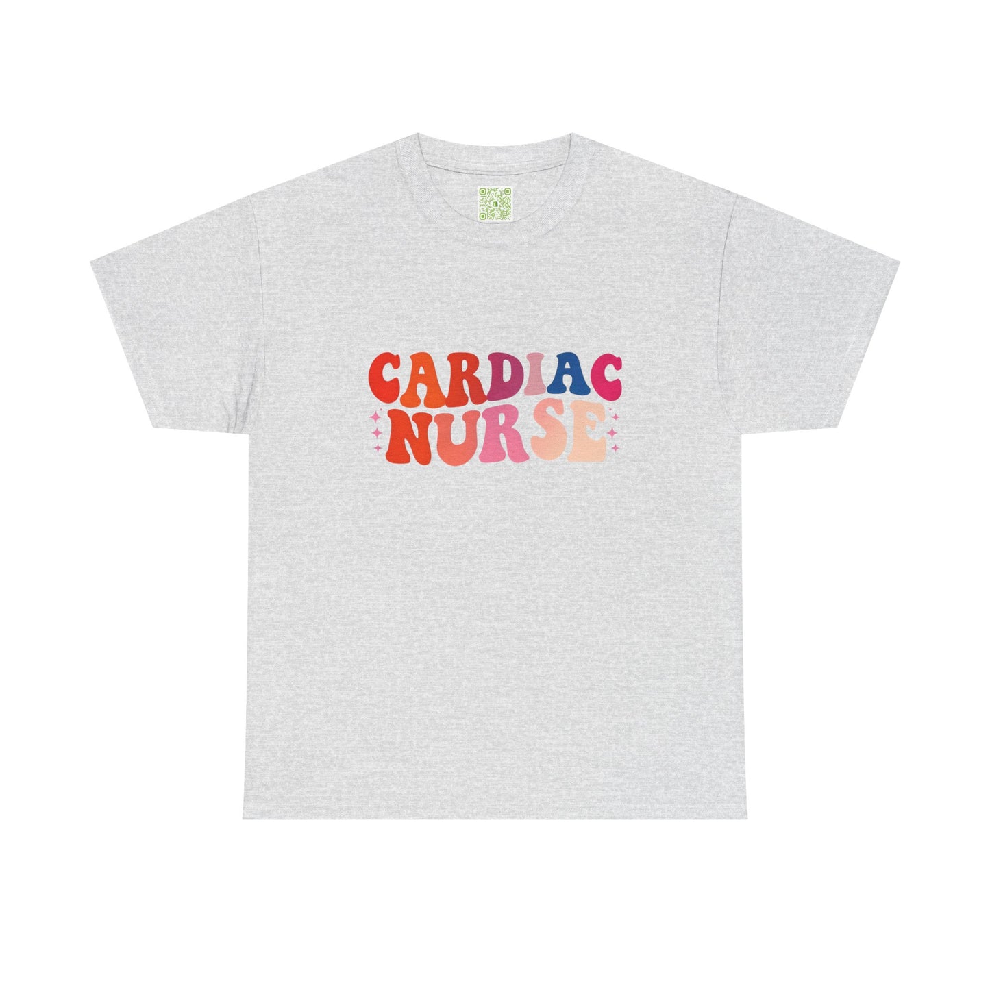 Cardiac Nurse Unisex Heavy Cotton Tee, Cardiac Nurse Shirt, ICU Nurse Gift, Nurses Day Gift, Nurse Squad Shirt