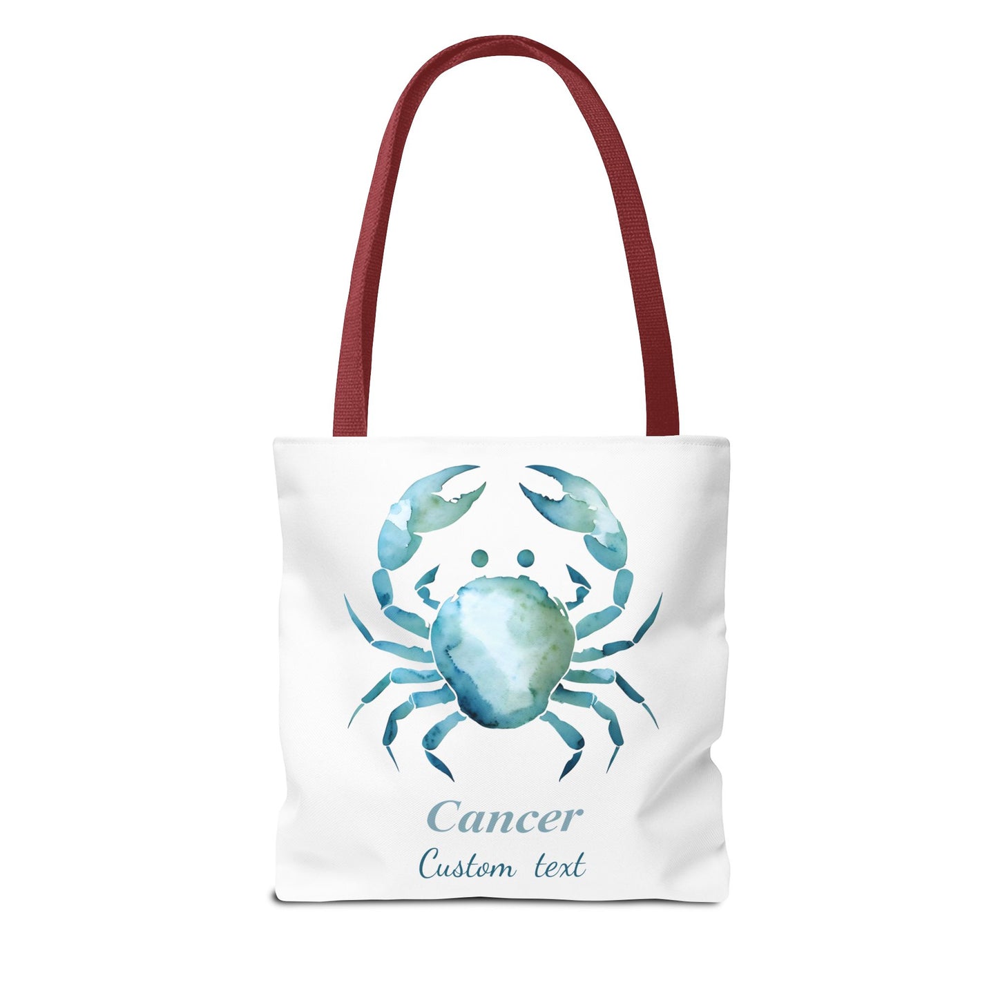 Cancer Zodiac Personalized Tote Bag, Astrology Lover Gift, Artistic Tote Bag, Trendy Tote Bag, Weekender Bag