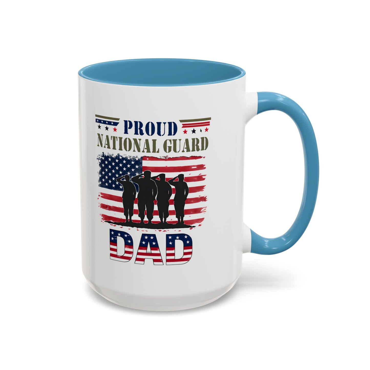 Proud National Guard Dad Coffee Mug, Army National Guard, Veteran Appreciation, Military Family Gift, Gift For Heroes