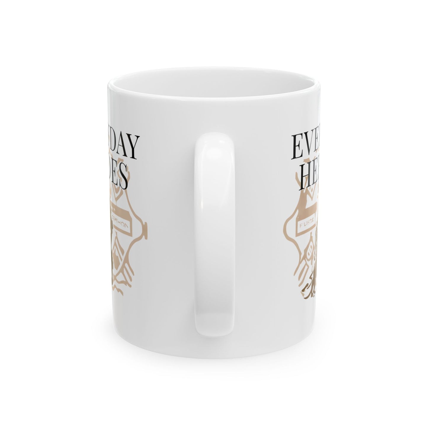 Firefighting Everyday Heroes Mug, A Must-Have for Firefighters, Coffee Lovers, and Home Office Style