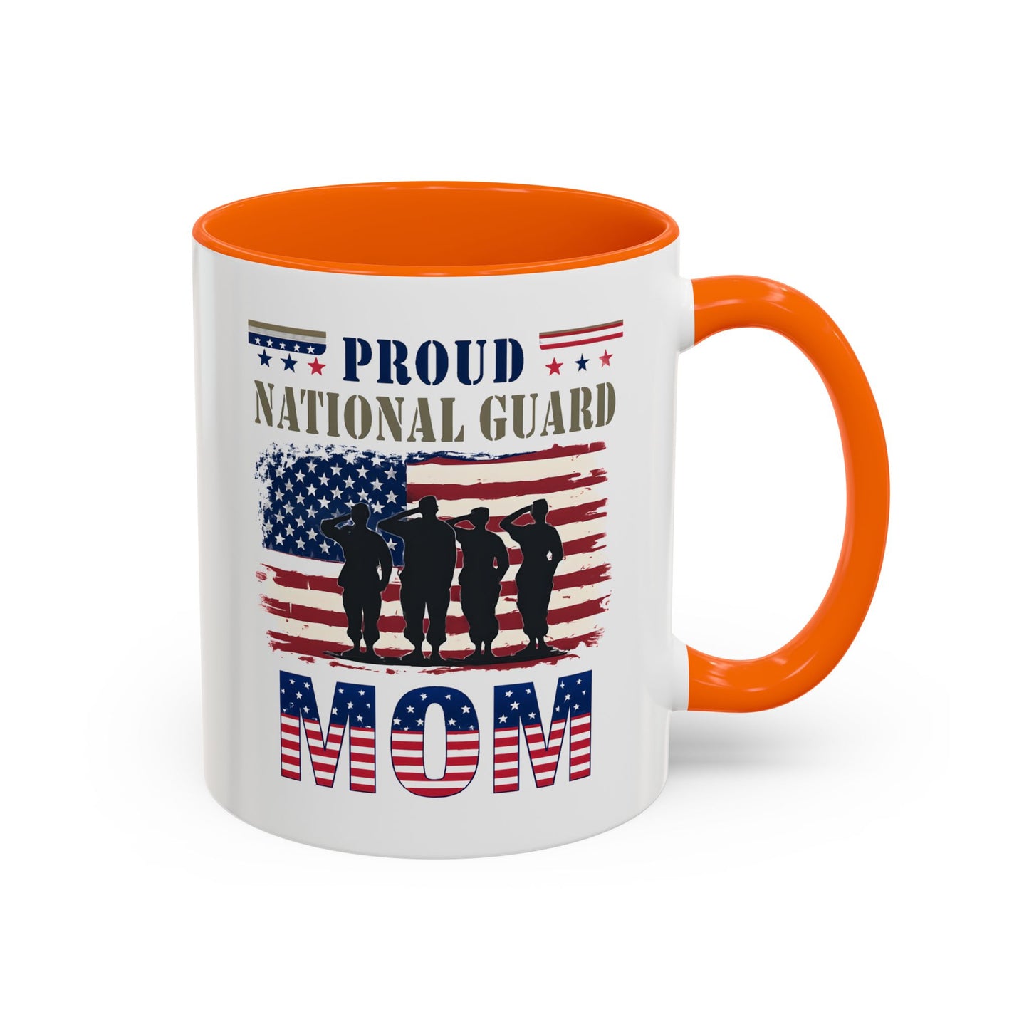 Proud National Guard Mom Mug, Army National Guard, Armed Forces, Veteran Appreciation, Military Family Gift