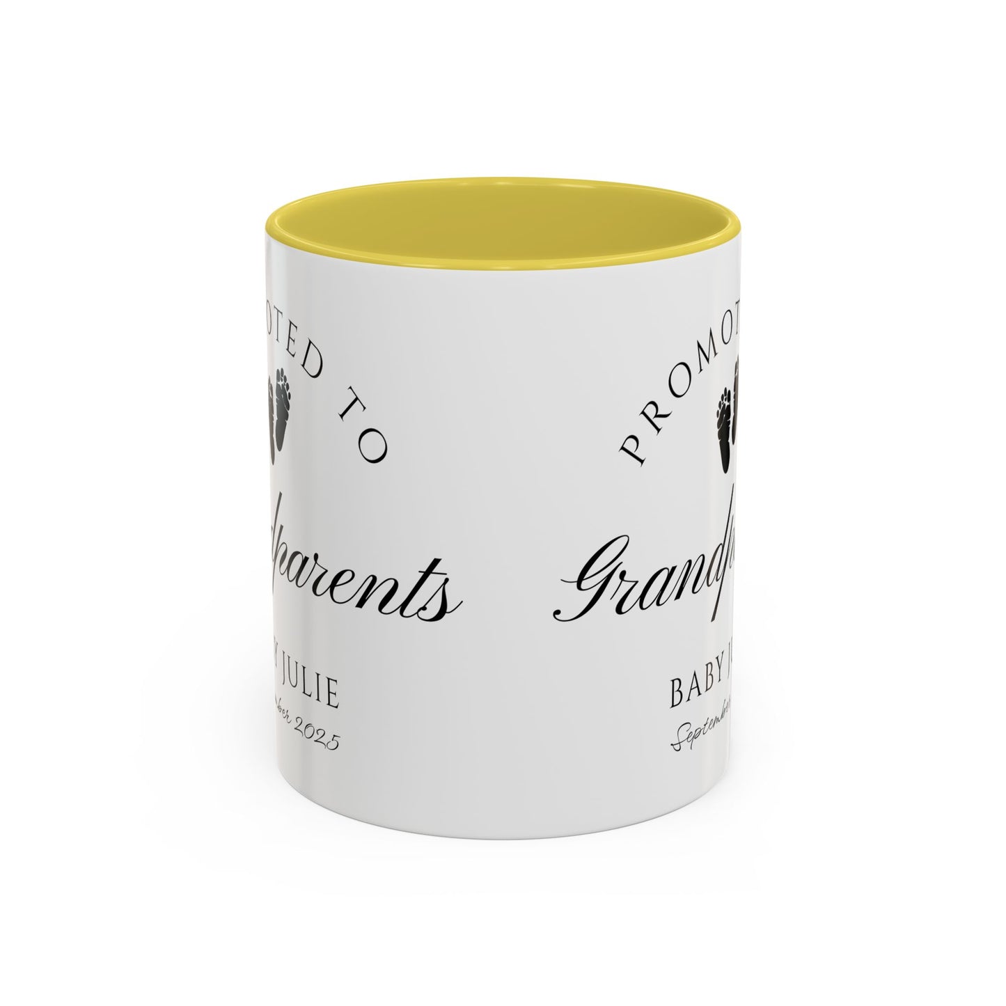 Promoted to Grandparents Mug, Pregnancy Announcement Coffee Cup, Baby Reveal Gift, New Grandparent Mug, Personalized Baby Announcement