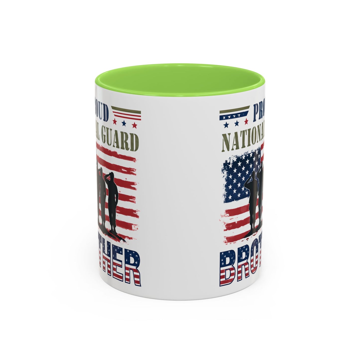 National Guard, Proud Brother Coffee Mug, Veteran Appreciation Mug, Military Family Gift, Army Gifts, Tactical Gifts