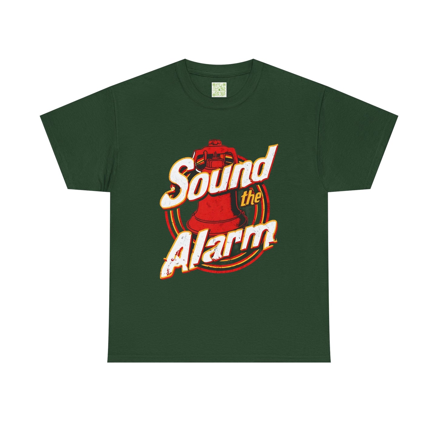 Sound the Alarm Firefighting Hero Tee , Bold Graphic Firefighter T-Shirt, Casual Everyday Wear, Unique Gift for Firefighting Fans