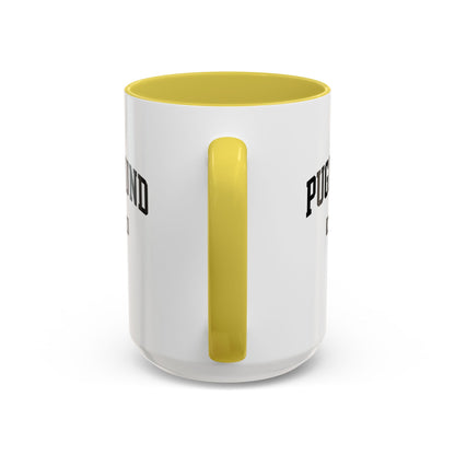 Seattle, Tacoma, Puget Sound Washington Accent Coffee Mug, Tacoma, Puget Sound Gift, Puget Sound WA, Washington Souvenir, Puget Sound Mug