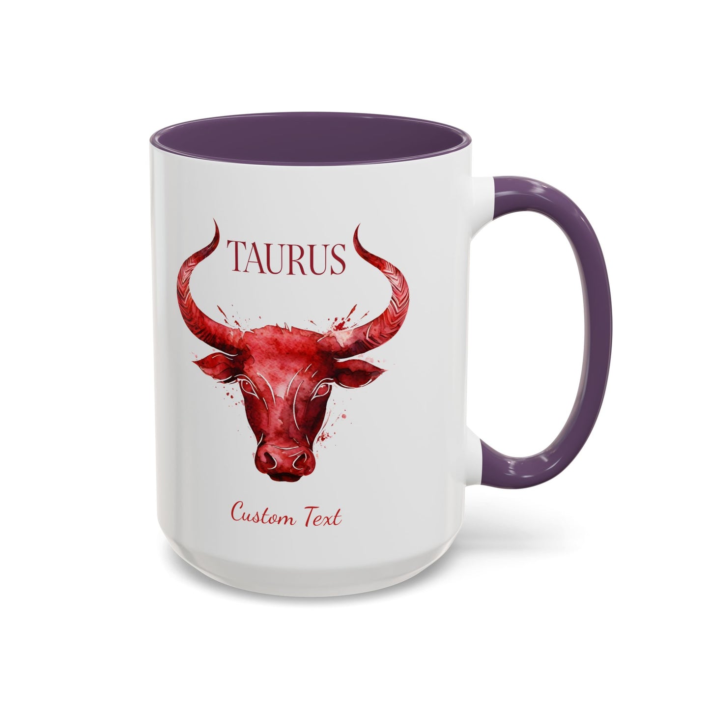 Personalized Taurus Coffee Mug, Zodiac Mug, Astrology Mug, Taurus Zodiac Gift, Custom Zodiac Gift, Birth Month Cup