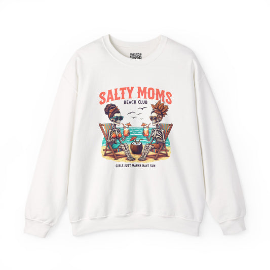 Salty Moms Beach Club Sweatshirt, Beach Club Shirt, Summer Vibes, Girls Wanna Have Sun, Stay Salty Shirt, Beach Days