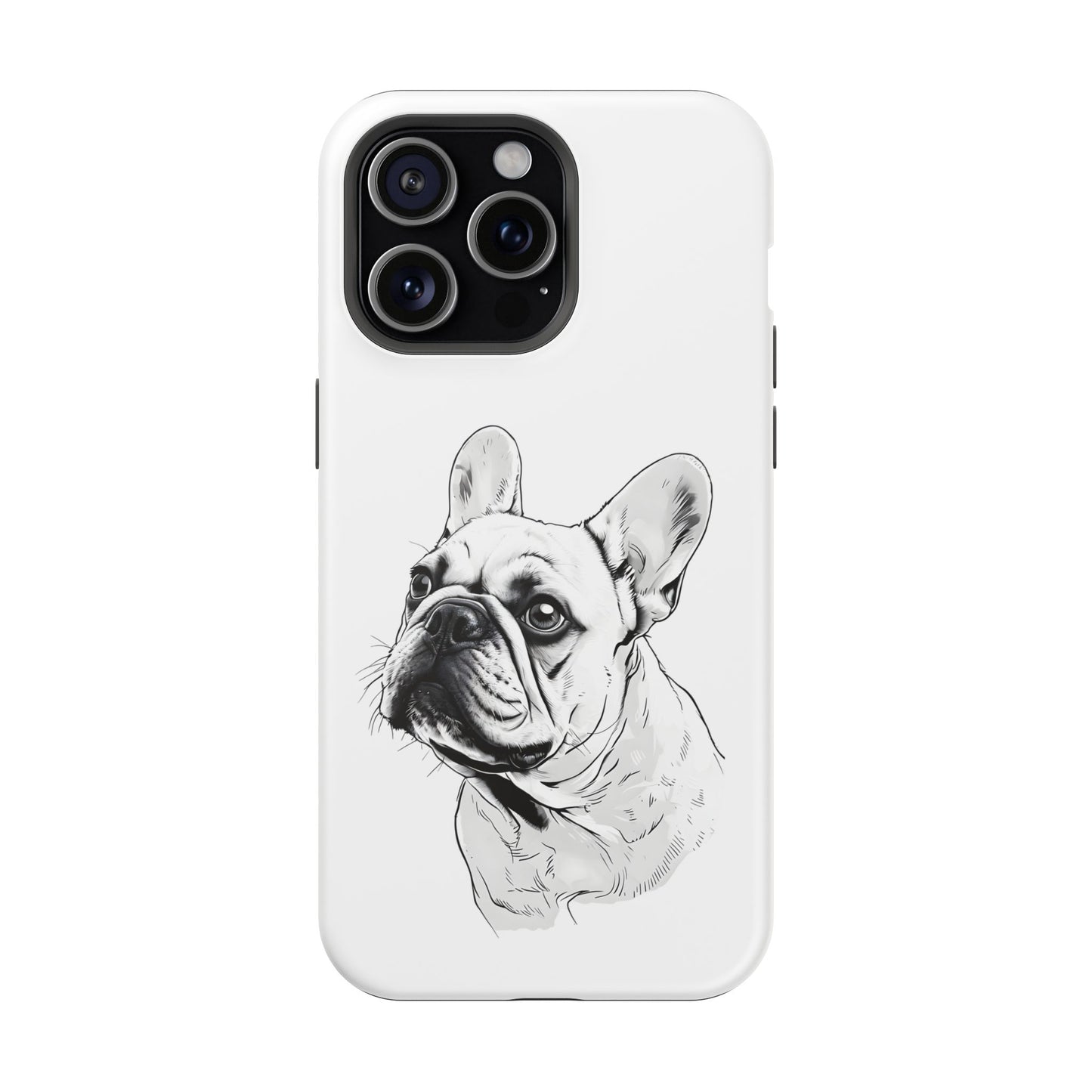 French Bulldog Magnetic Phone Case, Custom Pet Case, Durable Phone Accessories, Gift for Dog Lovers, Unique Phone Protection