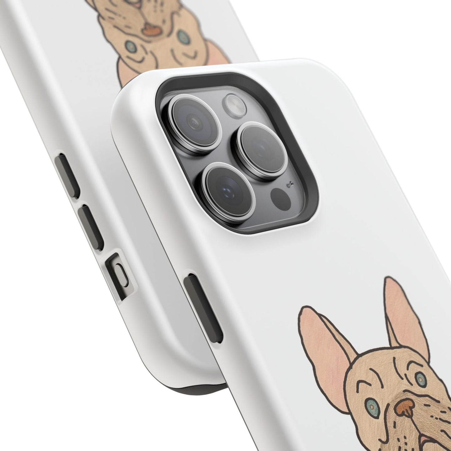French Bulldog Magnetic Tough Case, Cute Pet Phone Cover, Dog Lover Gift, MagSafe Phone Protector, Unique Phone Accessory