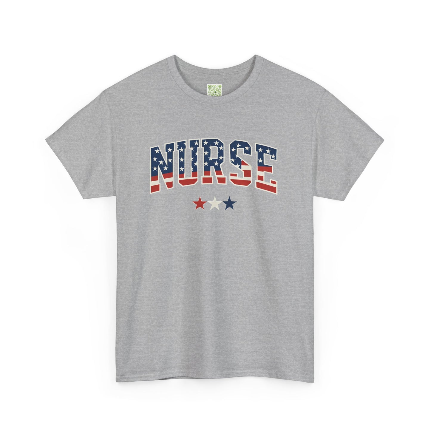 Patriotic Nurse T-Shirt, Cute Nurse Shirt, Gift for Nurse, Independence Nurse, July 4th Nurse, Red White Blue Nurse