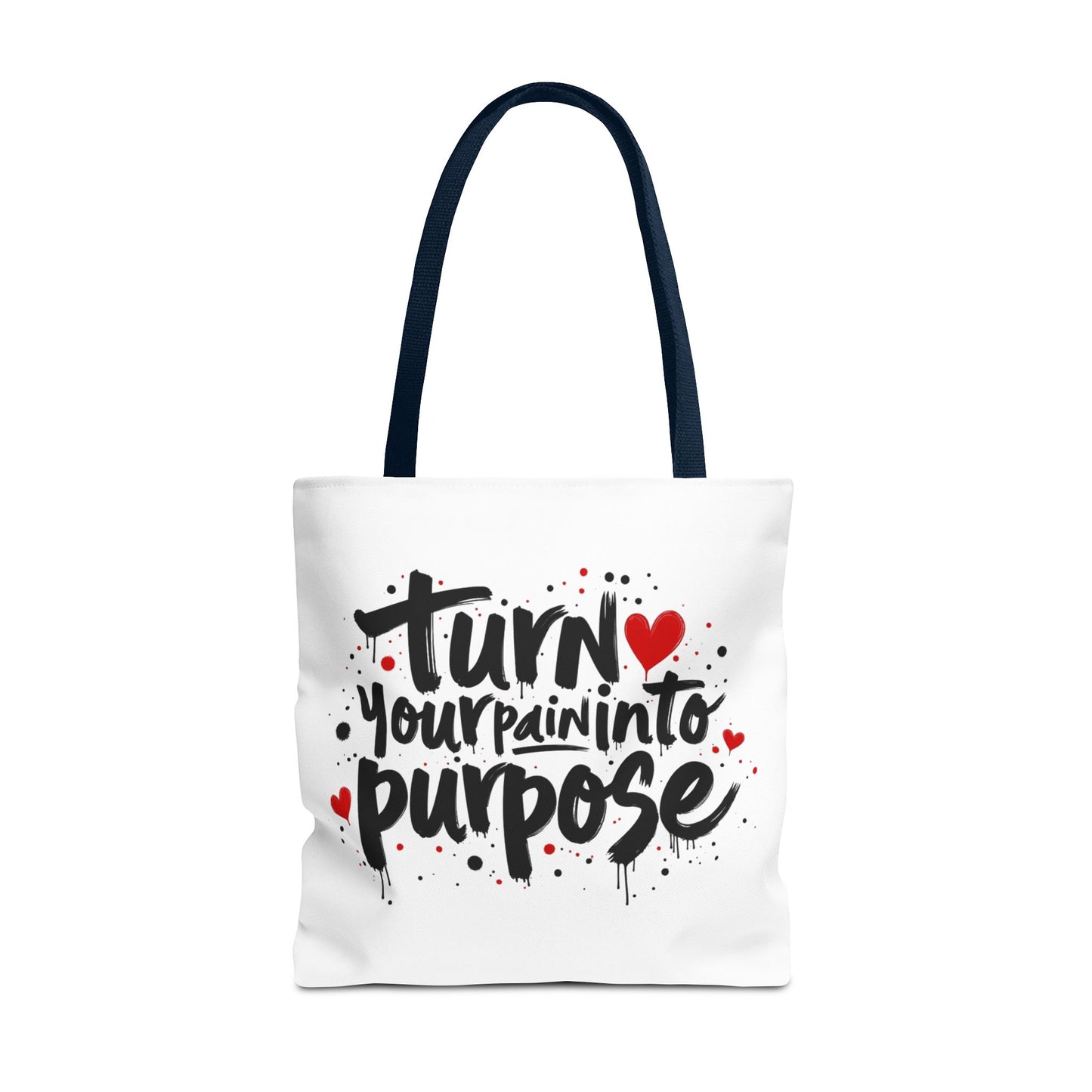 Enneagram 4 Inspirational Tote Bag, Turn Your Pain Into Purpose, Enneagram Type 4, Self Growth, Personality Types