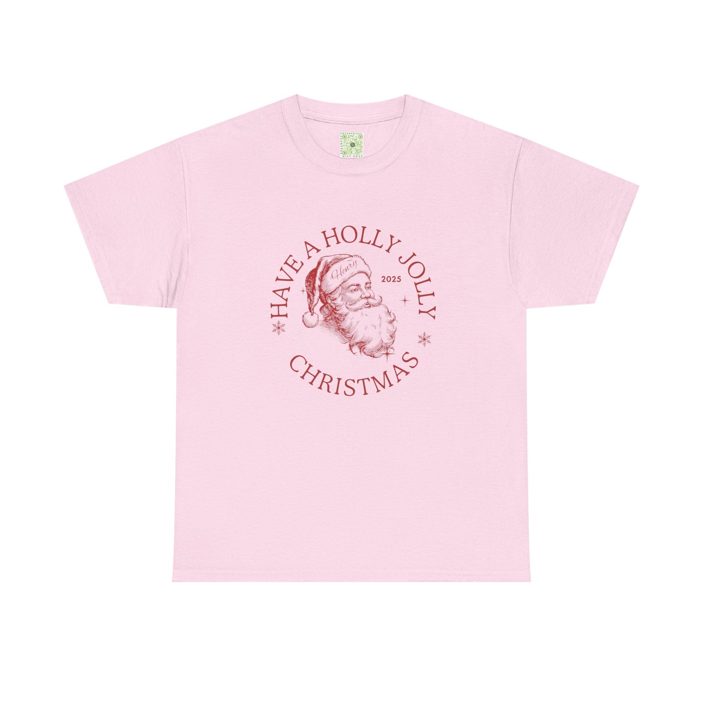 Vintage Santa tshirt, Have a Holly Jolly Christmas Shirt, Vintage Santa 2025 Tee, Retro Holiday Family Gift