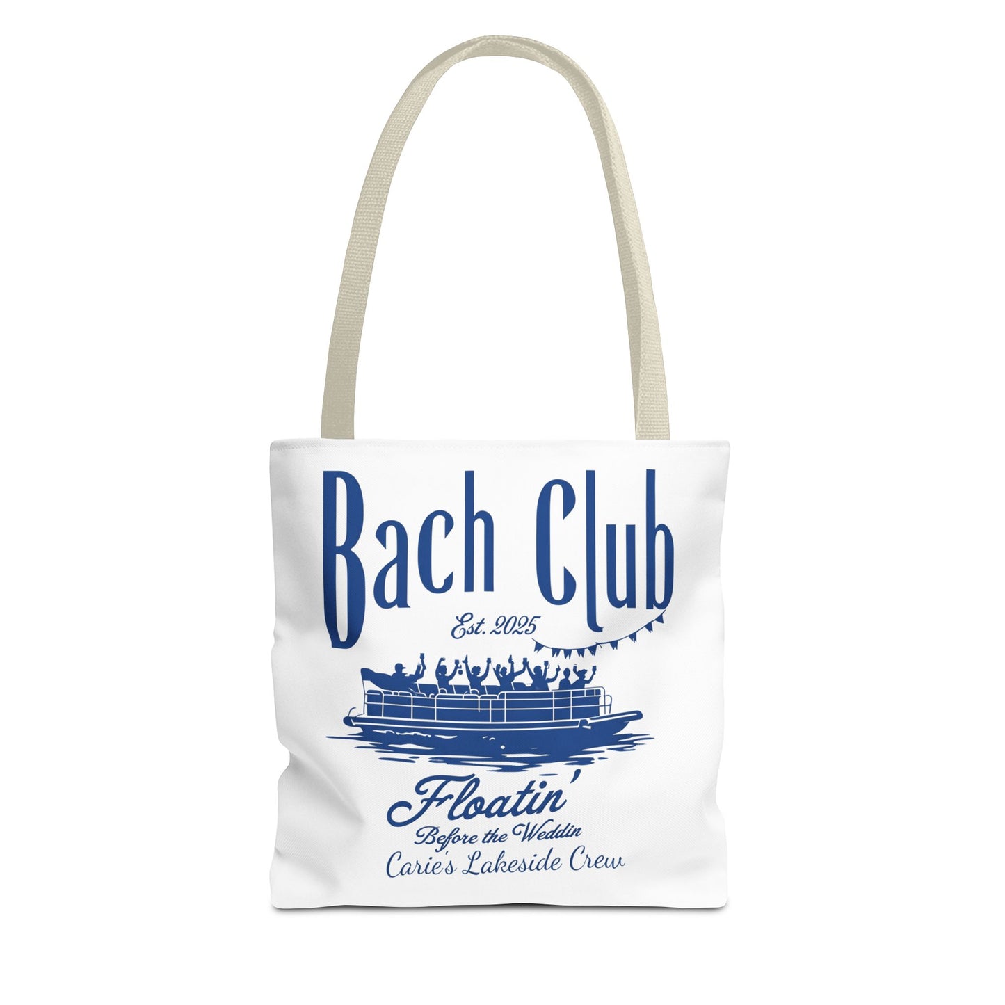 Personalized Lake Bach Club Tote Bag, Bride Tote Bag, Bridesmaid Tote Bags, Hen Party Favors, Girls Trip Gifts