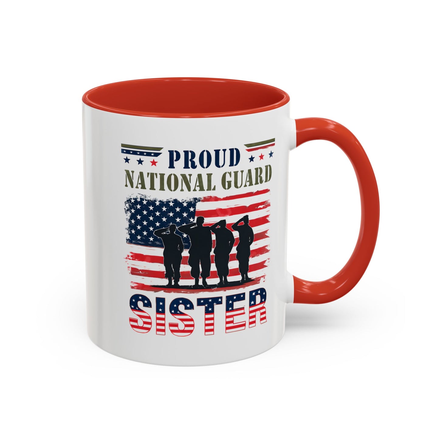 Proud National Guard Sister Mug, Army National Guard, Armed Forces Gift, Veteran Appreciation, Gift For Heroes