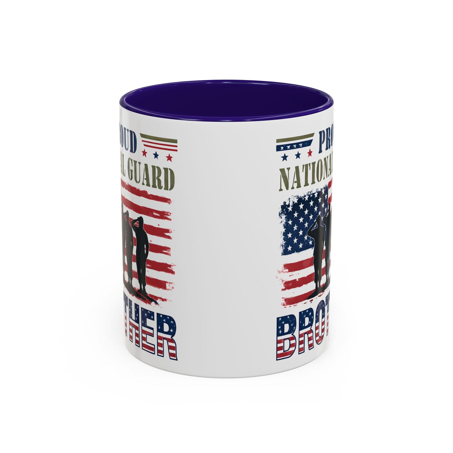 National Guard, Proud Brother Coffee Mug, Veteran Appreciation Mug, Military Family Gift, Army Gifts, Tactical Gifts