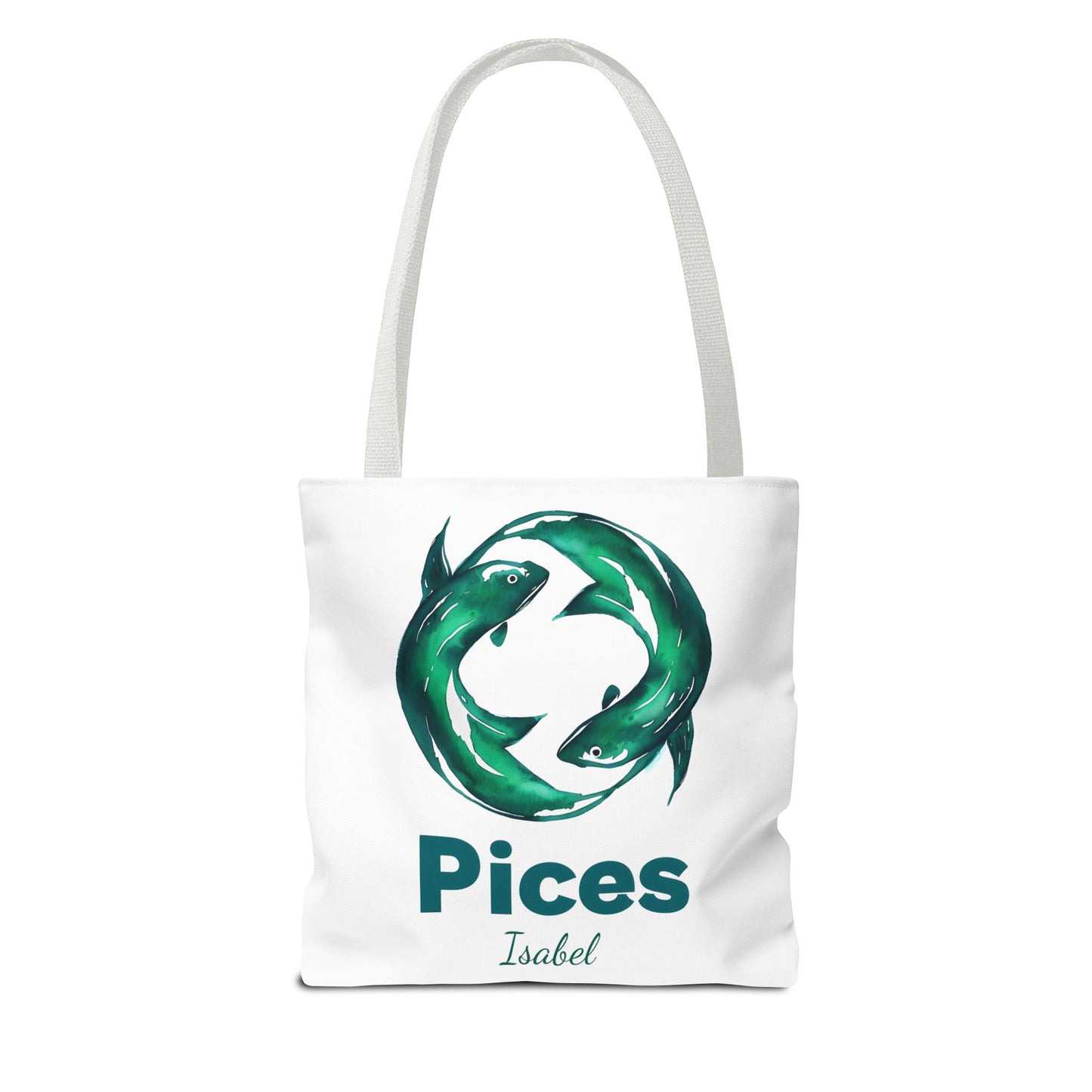 Pices Zodiac Personalized Tote Bag - Astrology Inspired, Gift for Taurus, Festival Tote, Astrology Lover's Bag, Horoscope Gift