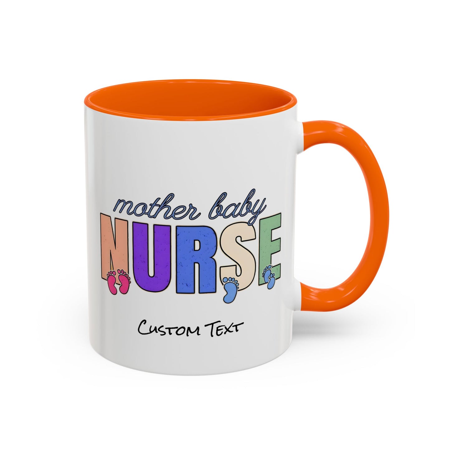 Mother Baby Nurse Coffee Mug, Nurse Practitioner Gift, Labor and Delivery Mug, Delivery Nurse Coffee, Postpartum Gift