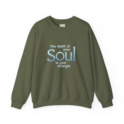Enneagram 4 Graphic Sweatshirt, Depth of Your Soul, Raise Your Voice, Emotional Shirt, Enneagram Four, Type 4 Gift