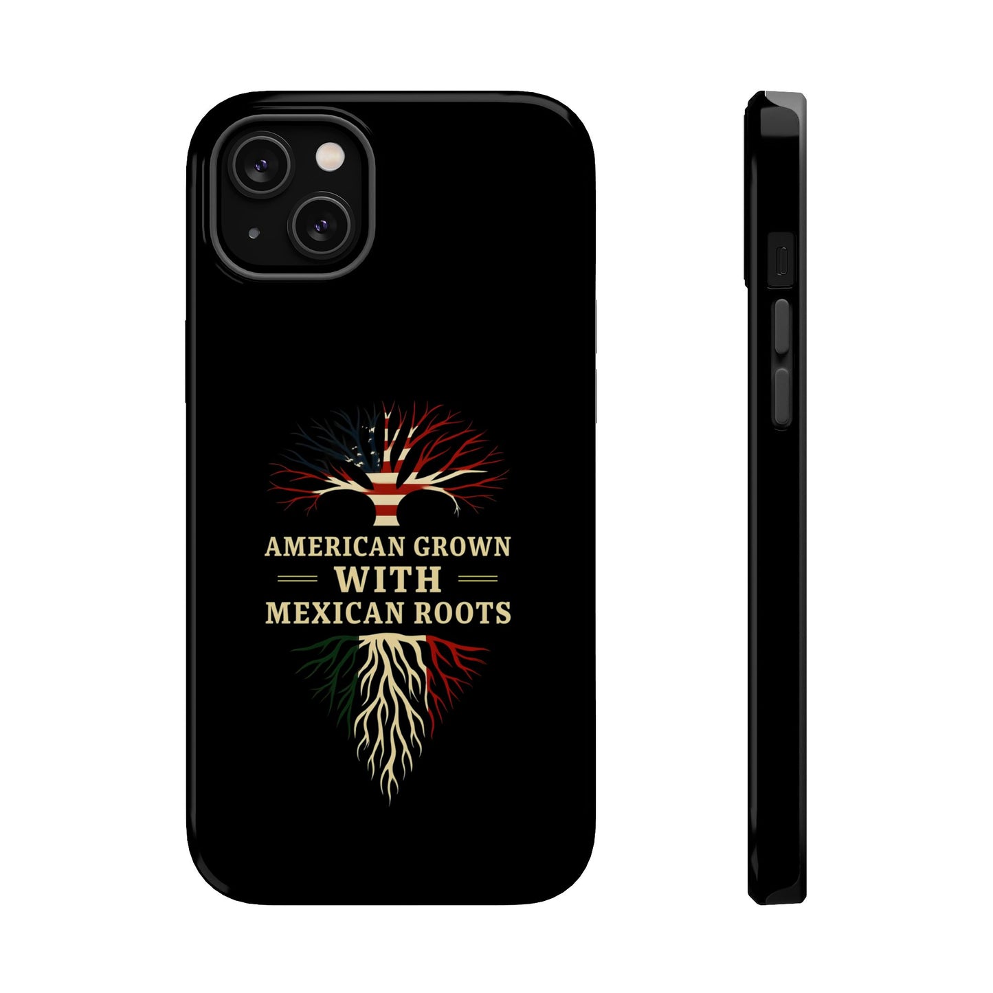 American Grown Magnetic Phone Case, Custom Tough Phone Cover, Unique Phone Accessory, Gift for Her, Multicultural Pride