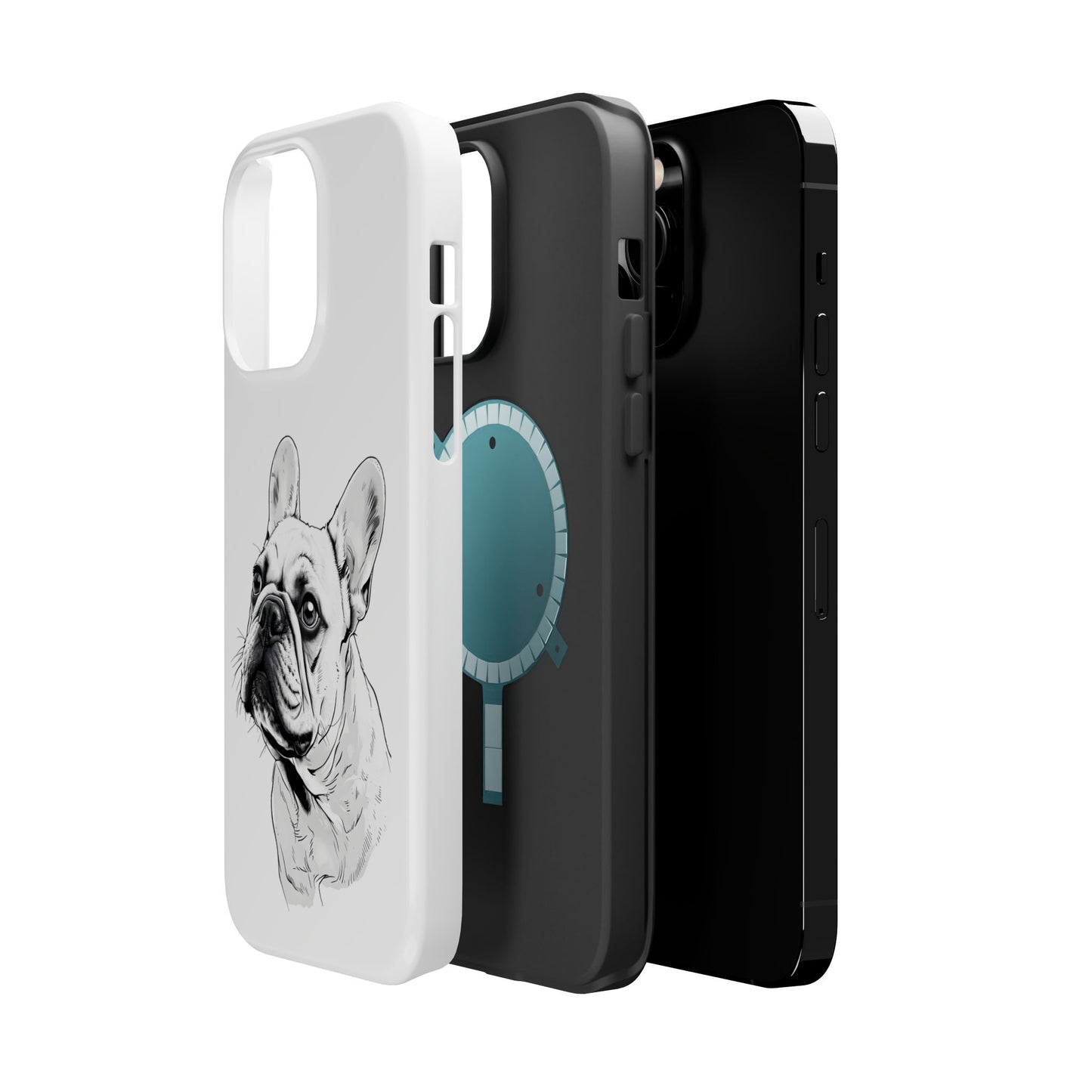 French Bulldog Magnetic Phone Case, Custom Pet Case, Durable Phone Accessories, Gift for Dog Lovers, Unique Phone Protection