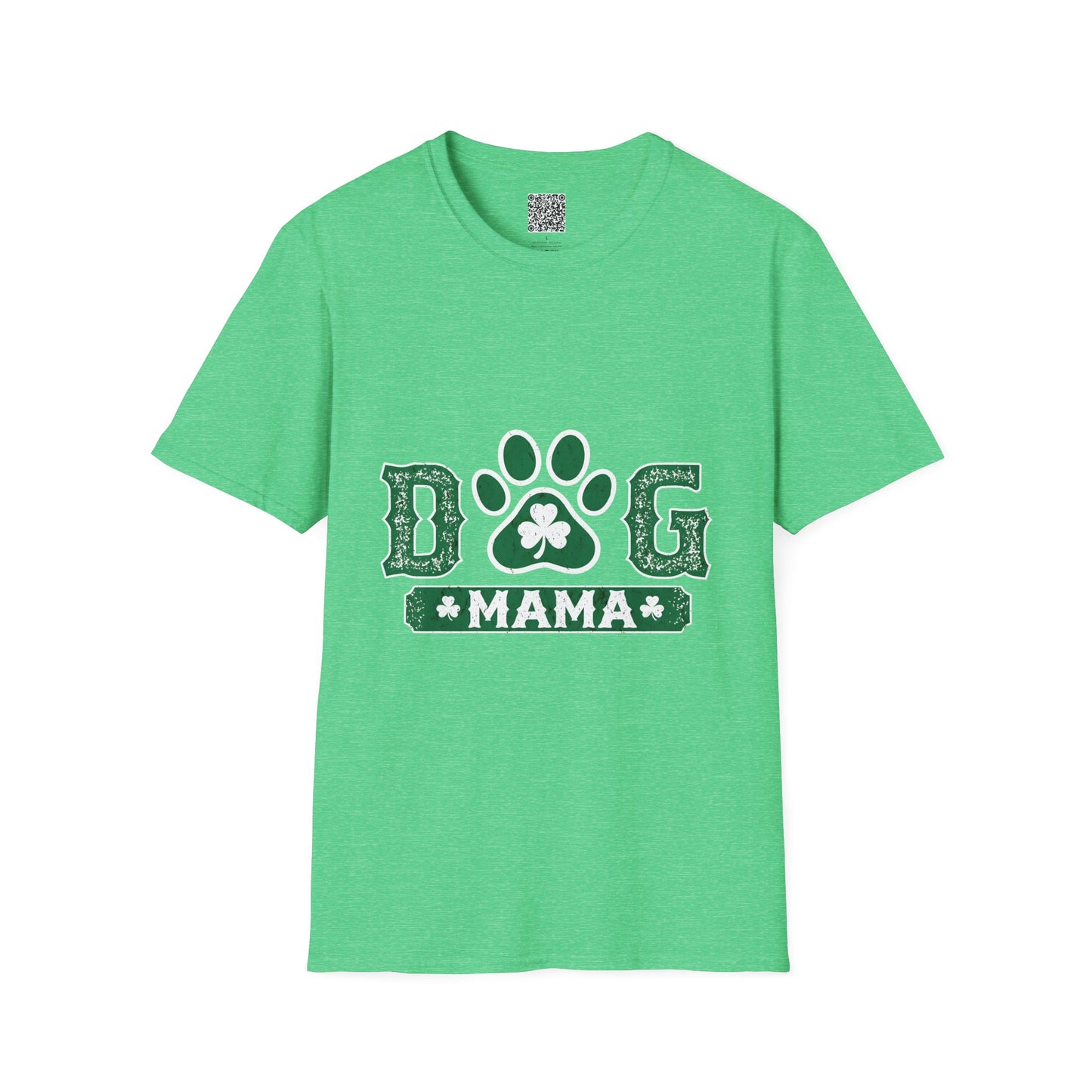 Dog Mama T-Shirt - Unisex Pet Lover Tee, Dog Paw Print Shirt, Dog Mom Gift, Casual Wear for Animal Lovers