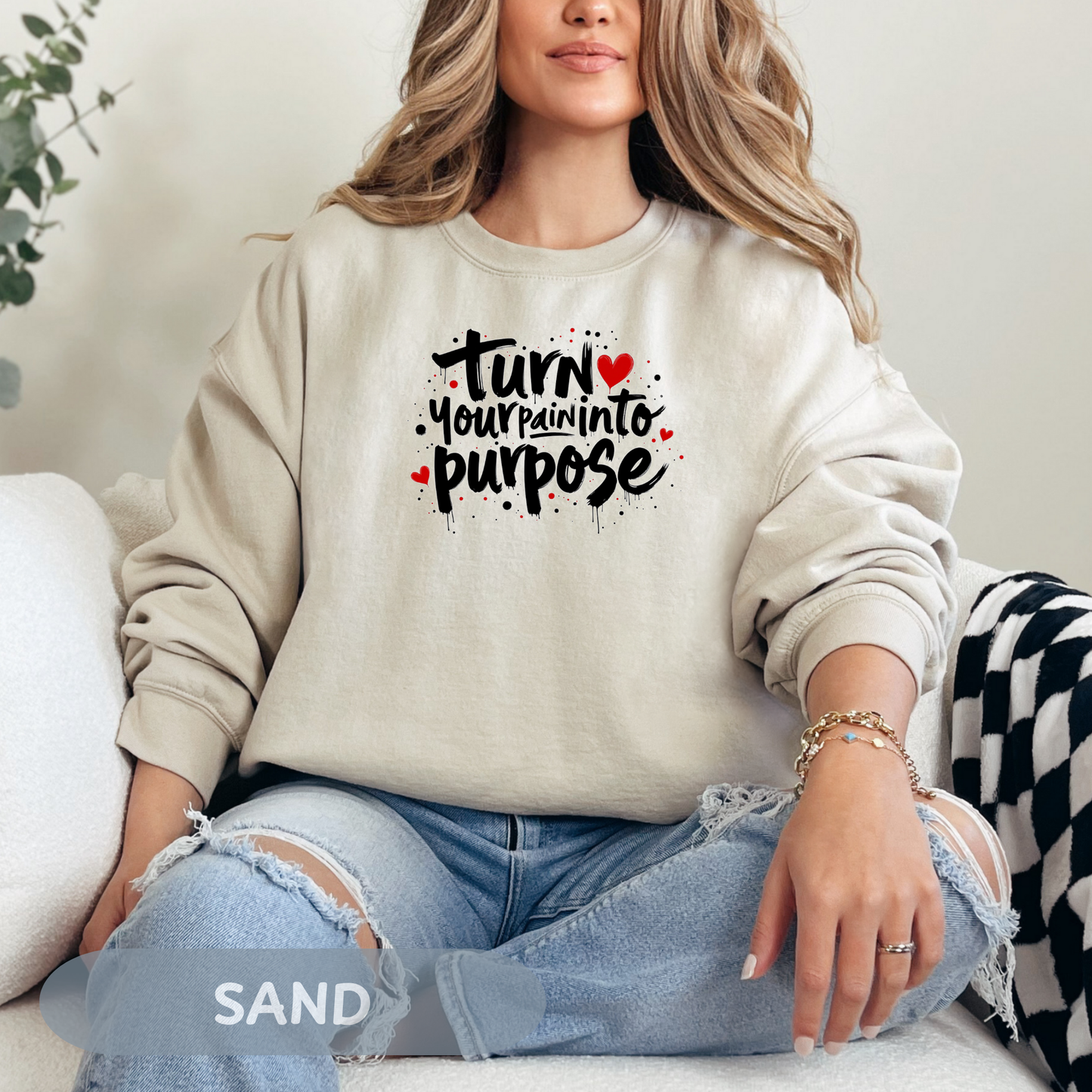 Enneagram 4 Turn Your Pain Into Purpose Sweatshirt, Enneagram Type 4, Personality Types, Enneagram, Self Growth