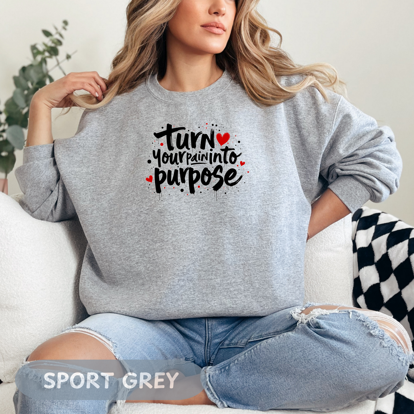 Enneagram 4 Turn Your Pain Into Purpose Sweatshirt, Enneagram Type 4, Personality Types, Enneagram, Self Growth