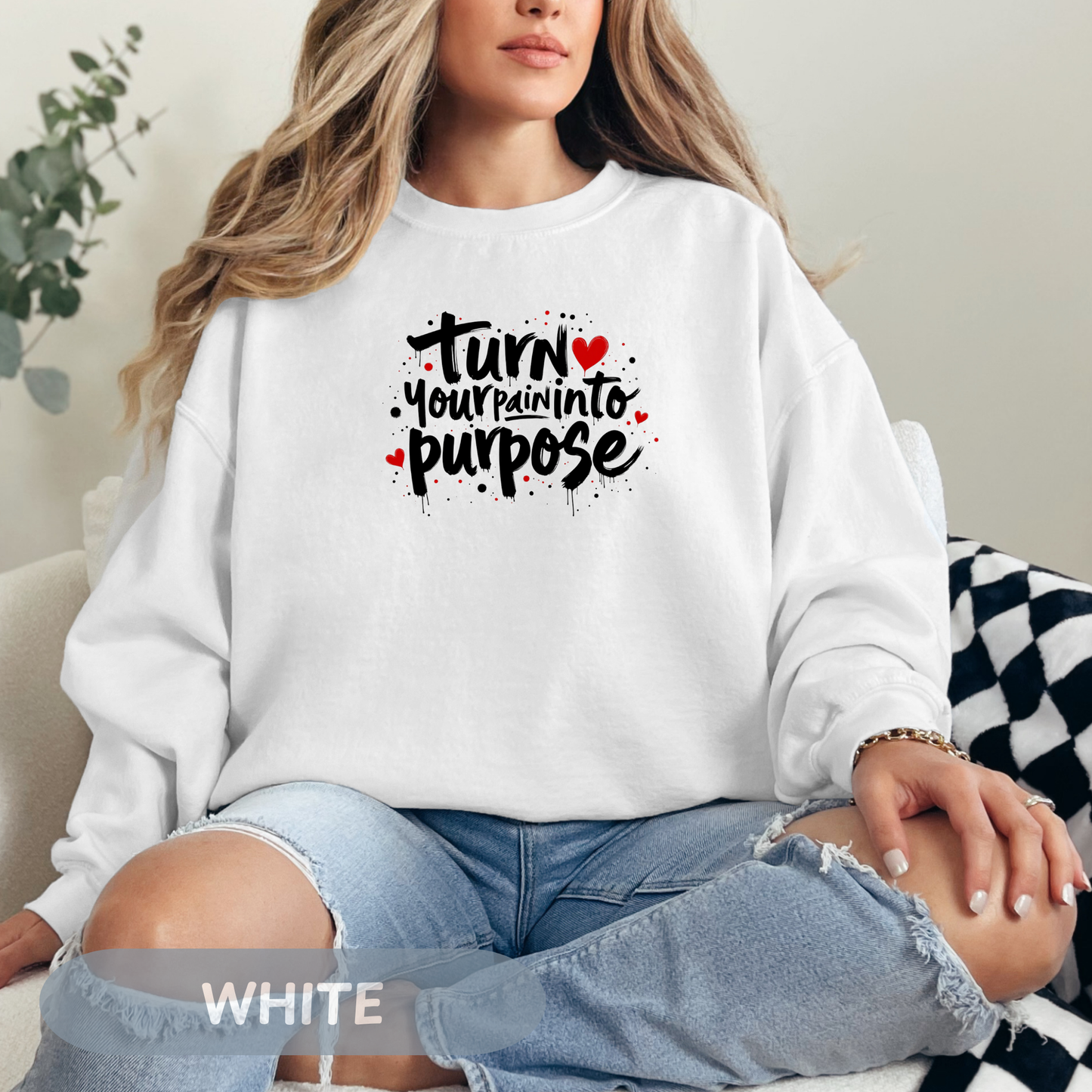 Enneagram 4 Turn Your Pain Into Purpose Sweatshirt, Enneagram Type 4, Personality Types, Enneagram, Self Growth