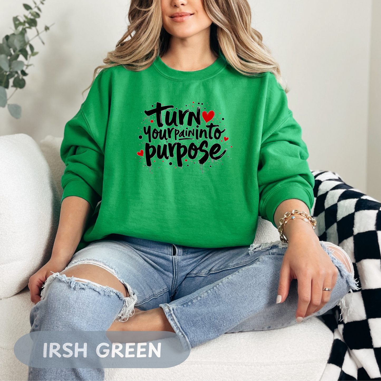Enneagram 4 Turn Your Pain Into Purpose Sweatshirt, Enneagram Type 4, Personality Types, Enneagram, Self Growth
