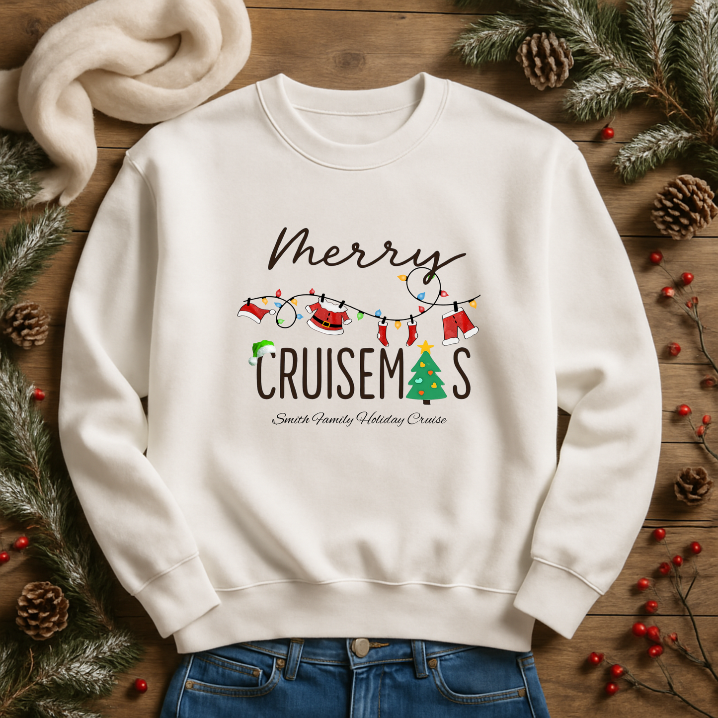 Merry Cruisemas Sweatshirt, Christmas Cruise Shirt, Family Cruise Shirts, Christmas Trip, Xmas Sweatshirt, Cruise Crew Shirt