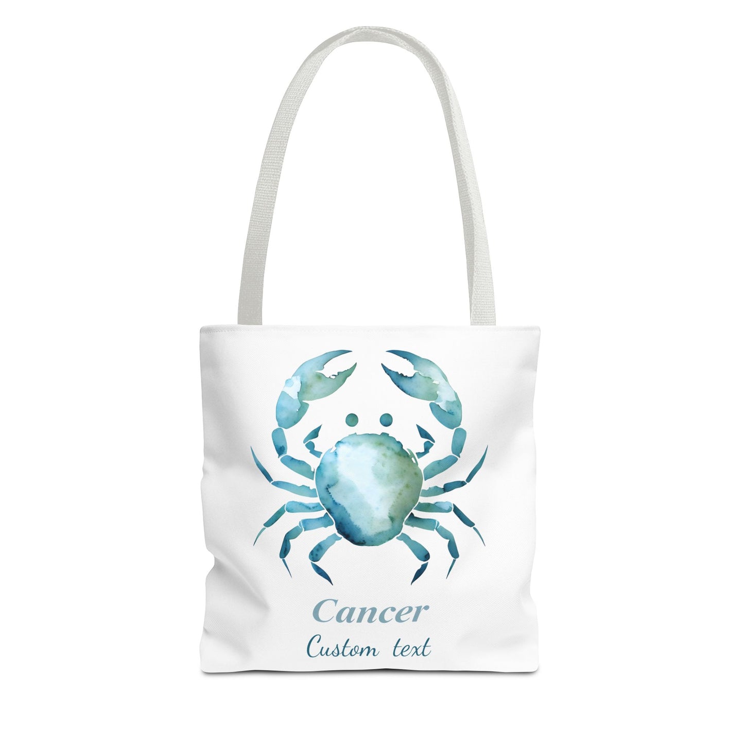 Cancer Zodiac Personalized Tote Bag, Astrology Lover Gift, Artistic Tote Bag, Trendy Tote Bag, Weekender Bag