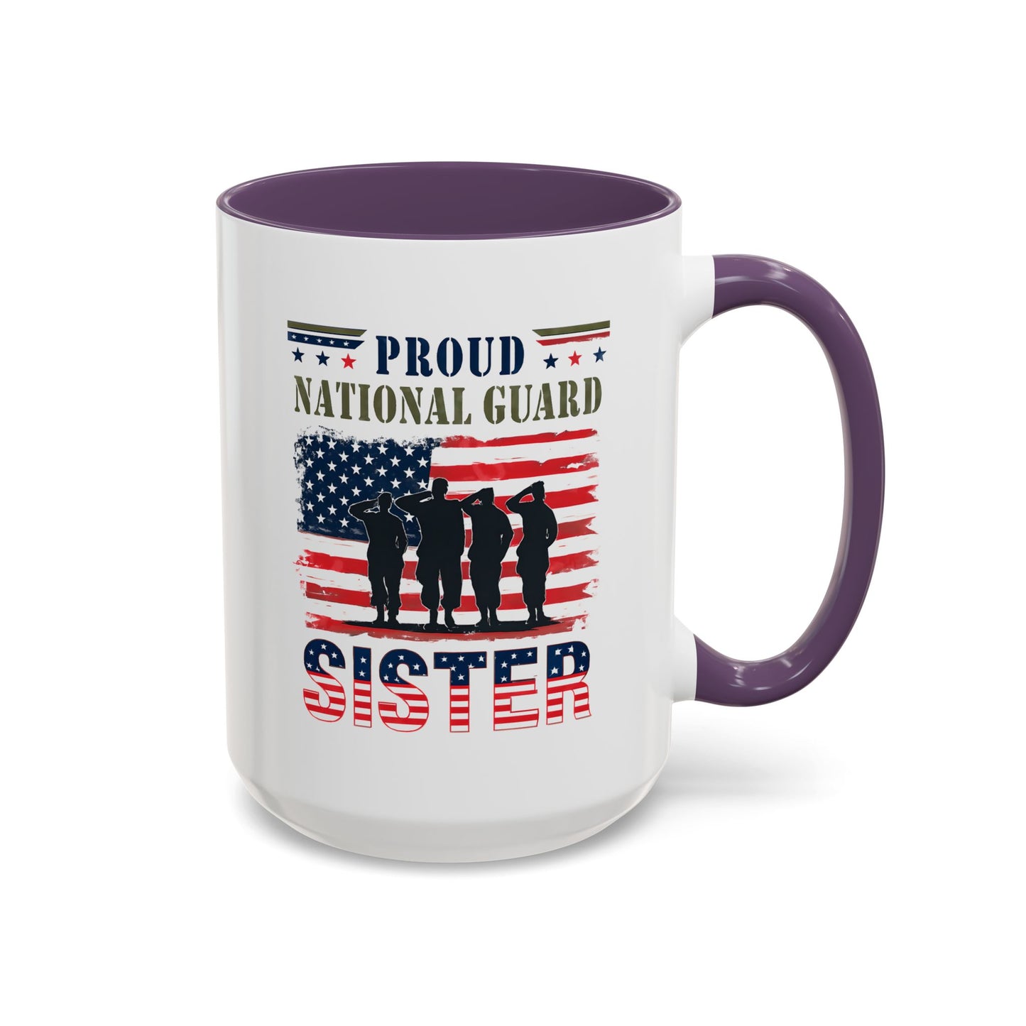 Proud National Guard Sister Mug, Army National Guard, Armed Forces Gift, Veteran Appreciation, Gift For Heroes