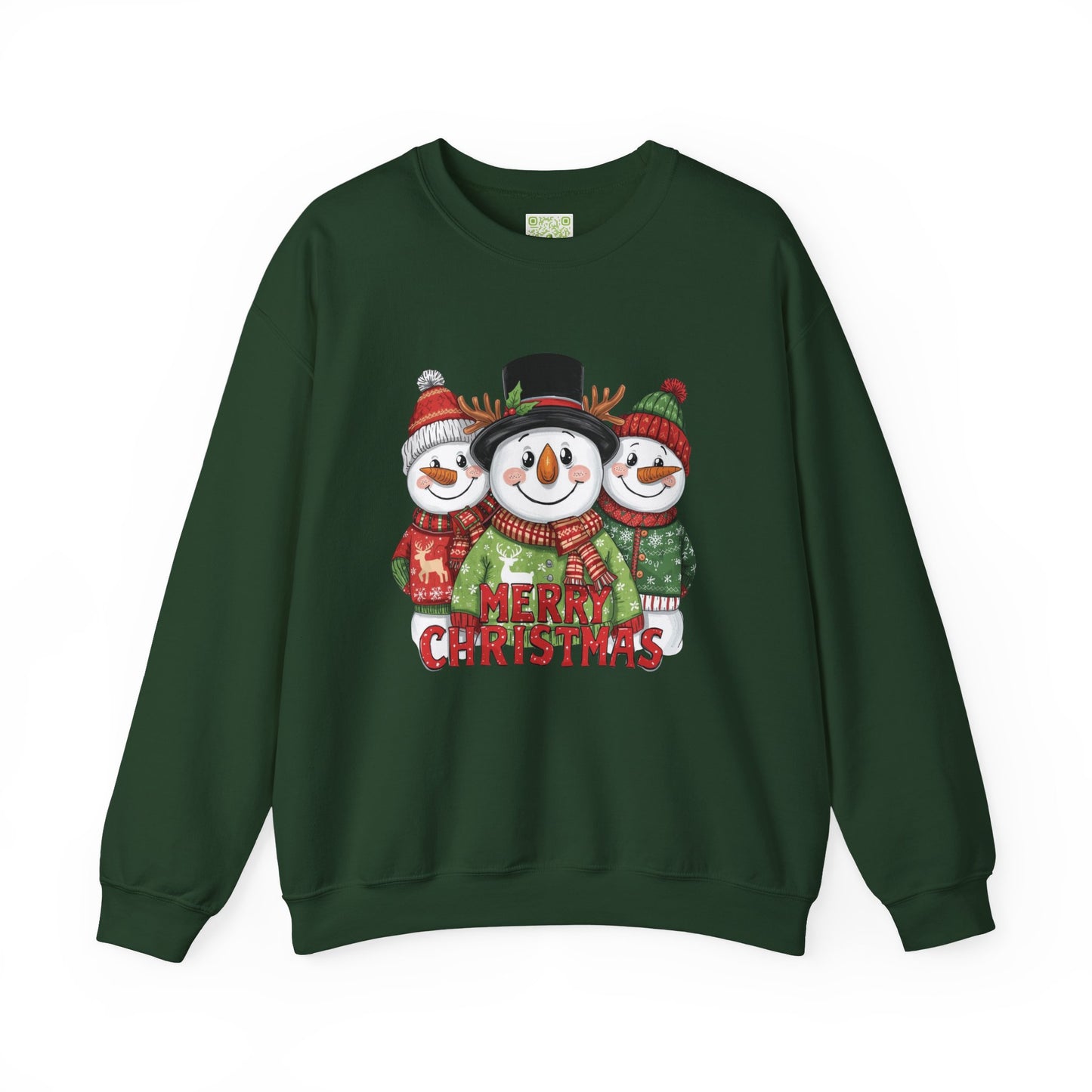 Merry Christmas Snowman Sweatshirt, Funny Snowman Shirt, Snowman Apparel, Cute Let It Snow Top, Snowman Lover Gift, Snowman Gift For Her, Kitschy Christmas Gift