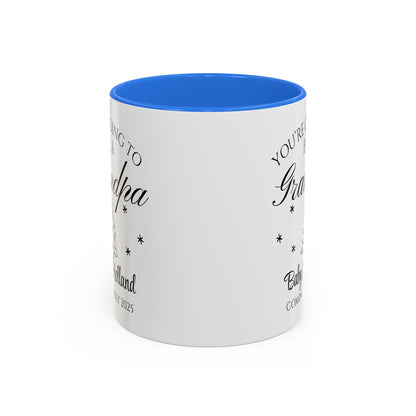 You’re Going to Be a Grandpa Mug, Pregnancy Announcement Coffee Cup, New Grandpa Gift, Baby Reveal Mug for Grandparents, Personalized Baby Announcement